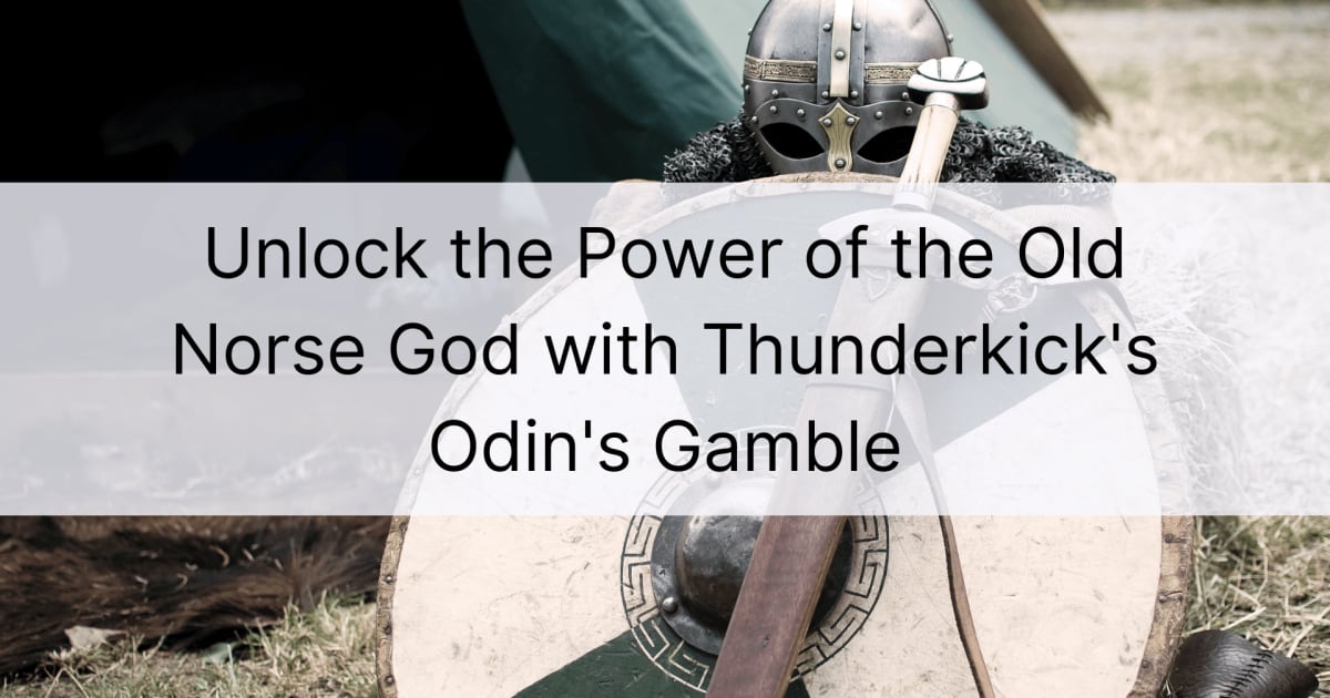 OdemknÄ›te sÃ­lu staroseverskÃ©ho boha pomocÃ­ Thunderkick's Odin's Gamble