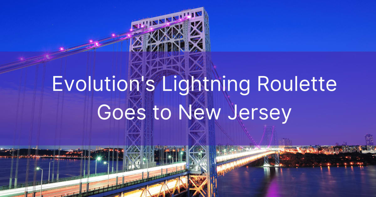 Evolution's Lightning Roulette míří do New Jersey