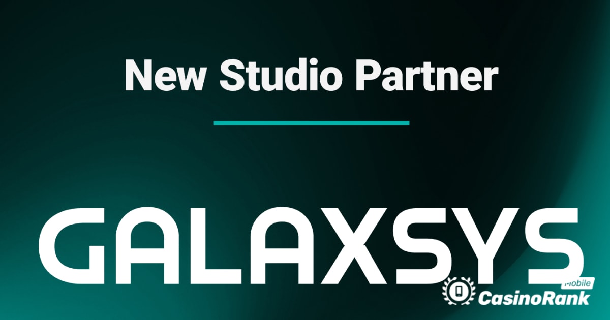 Relax Gaming představuje Galaxsys jako svého „Powered-By“ partnera