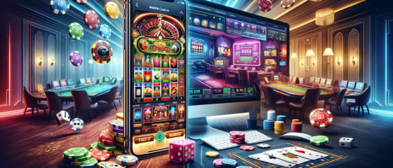 Mobilní kasina vs online kasina: Podrobné srovnání