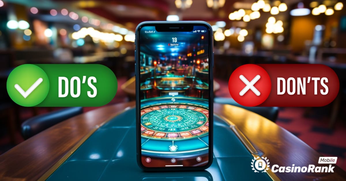 Etiketa mobilního kasina: Co dělat a co nedělat pro začátečníky