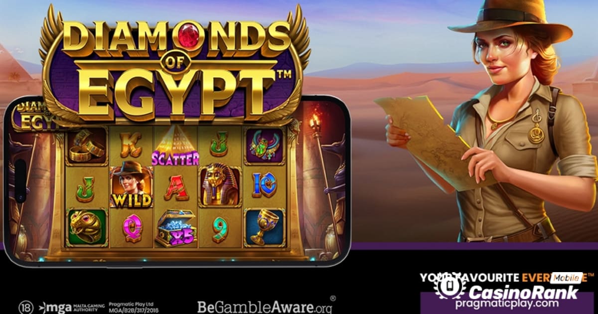 Pragmatic Play spouští automat Diamonds of Egypt se 4 vzrušujícími jackpoty