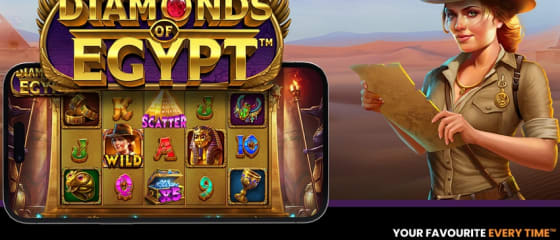 Pragmatic Play spouÅ¡tÃ­ automat Diamonds of Egypt se 4 vzruÅ¡ujÃ­cÃ­mi jackpoty